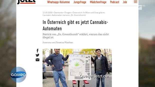 Galileo Video Gibt Es In Osterreich Wirklich Cannabis