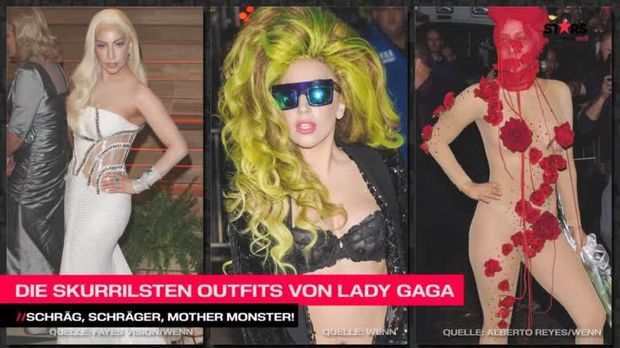 Stars Video Die Skurrilsten Outfits Von Lady Gaga Prosieben