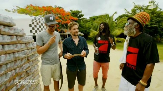 Das Duell Um Die Welt Team Joko Gegen Team Klaas Video Jamaica Bierdosen Floss Wettrennen Prosieben