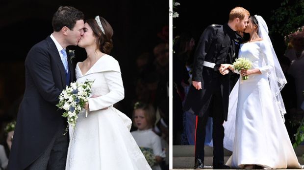 Eugenie Vs Meghan Wer Trug Das Schönere Brautkleid