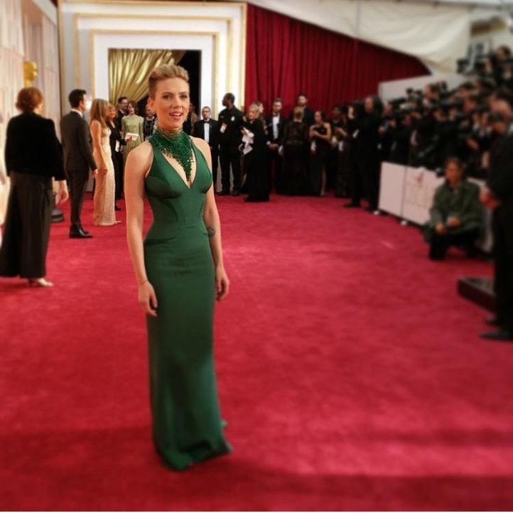 Scarlett Johansson; instagram.com/theacademy