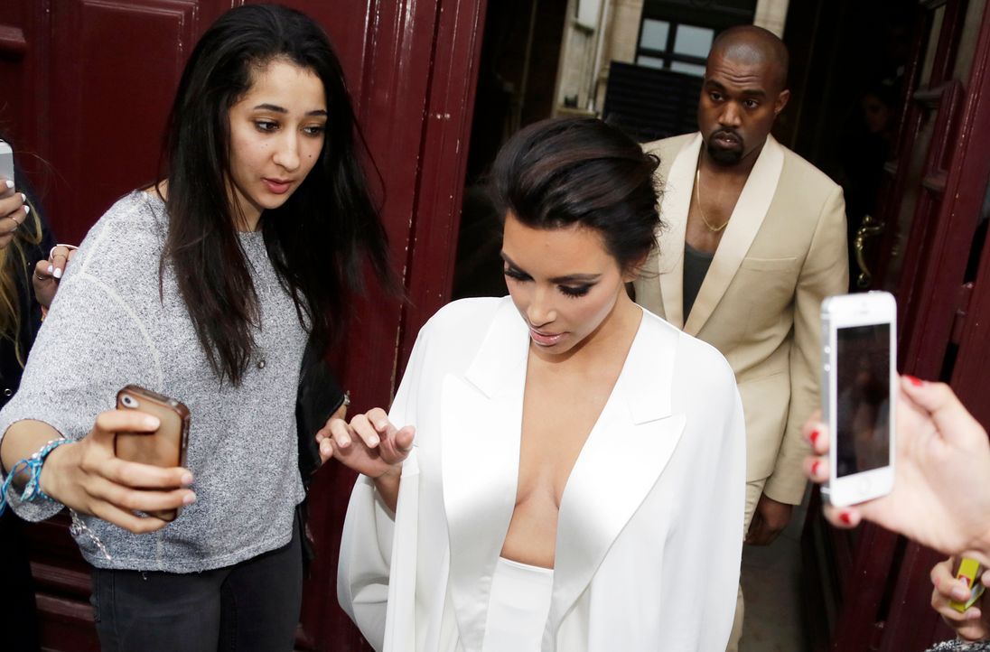 Kim-Kardashian-Kanye-West-140523-2-AFP - Bildquelle: AFP