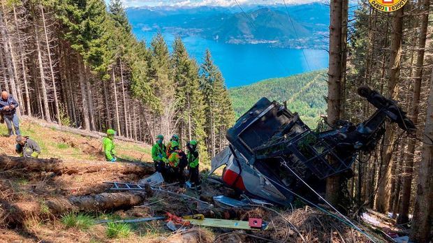 Nach Seilbahnunglück: Drei Festnahmen