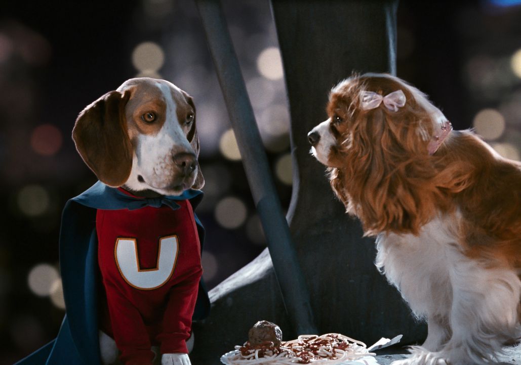 Dank einiger chemischer Experimente entwickelt sich Underdog vom süßen Beagle zum Superhund ... - Bildquelle: Walt Disney Pictures.  All rights reserved