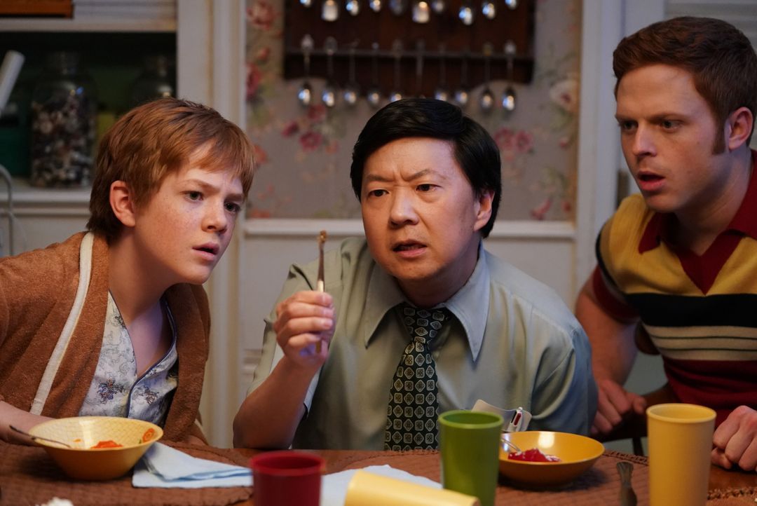 (v.l.n.r.) Timmy Cleary (Jack Gore); Grover Young (Ken Jeong); Eddie Cleary (Caleb Foote) - Bildquelle: Eric McCandless 2018 American Broadcasting Companies, Inc. All rights reserved. / Eric McCandless