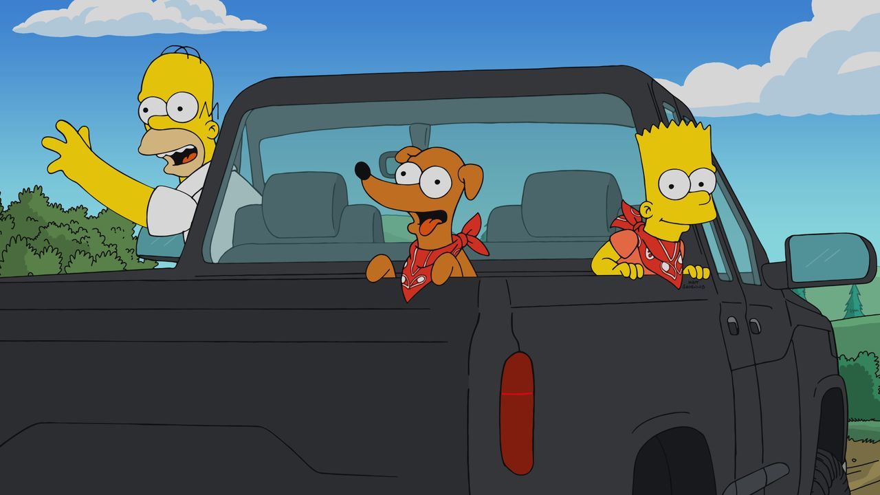 Homer (l.); Bart (r.) - Bildquelle: 2021 by 20th Television.