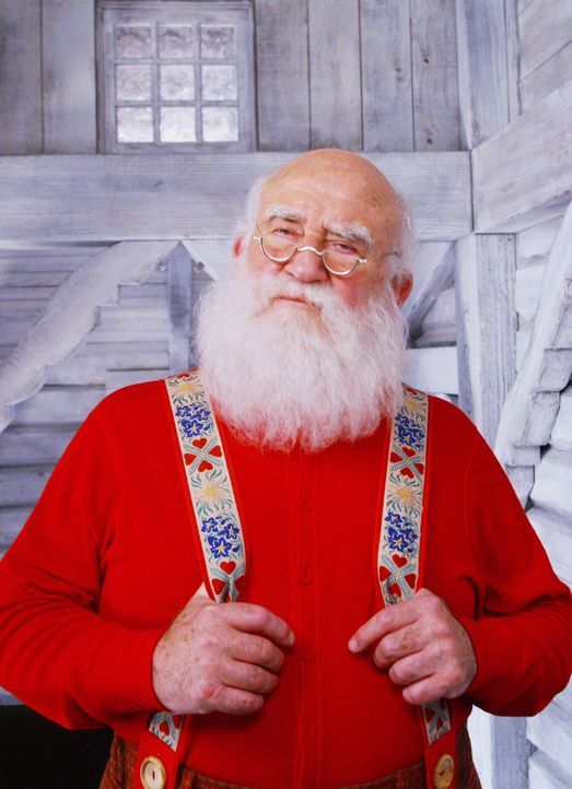 Buddy will den Menschen beweisen, dass der Weihnachtsmann (Edward Asner) tatsächlich existiert ... - Bildquelle: Warner Bros. Television