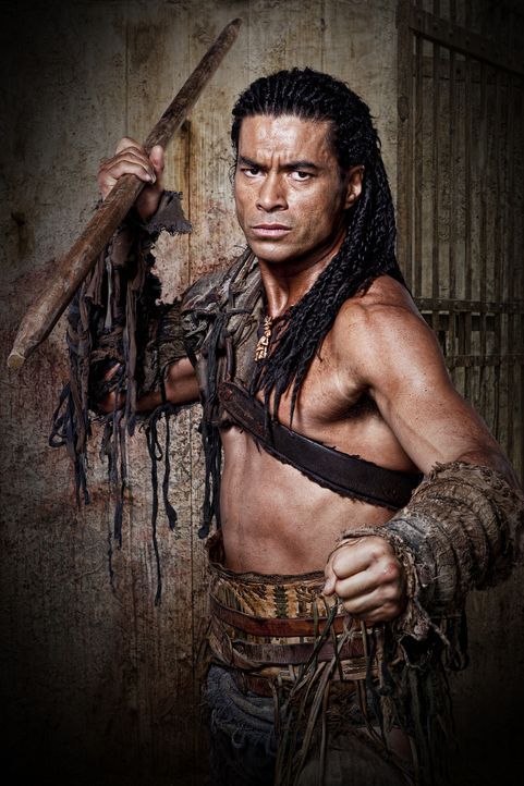 Sklave und Gladiator in Batiatus Ludus: Barca (Antonio Te Maioha) ... - Bildquelle: 2010 Starz Entertainment, LLC