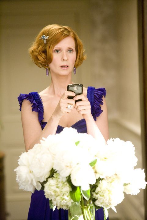 Warum erscheint Mr. Big nicht zu seiner eigenen Hochzeit? Miranda (Cynthia Nixon) schwant Übles ... - Bildquelle: Warner Brothers
