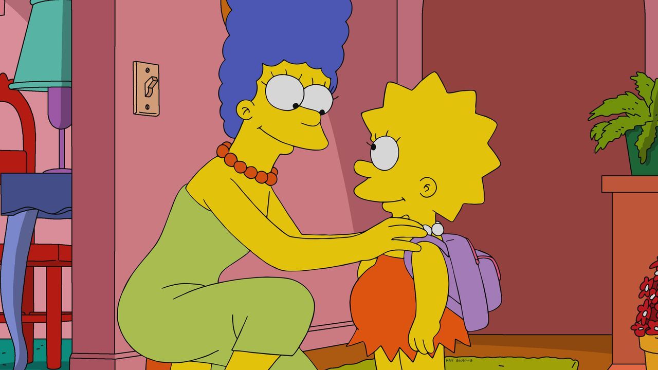 Marge (l.); Lisa (r.) - Bildquelle: 2021 by 20th Television