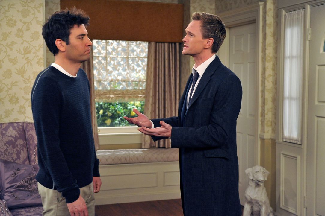 Haben einen verrückten Plan: Barney (Neil Patrick Harris, r.) und Ted (Josh Radnor, l.) ... - Bildquelle: 20th Century Fox International Television