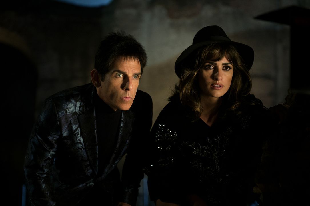 Nachdem eine Serie von Morden die Welt erschüttert, wird Derek (Ben Stiller, l.) beauftragt, mit dem ehemaligen Model Valentina Valencia (Penélope C... - Bildquelle: 2016 Paramount Pictures
