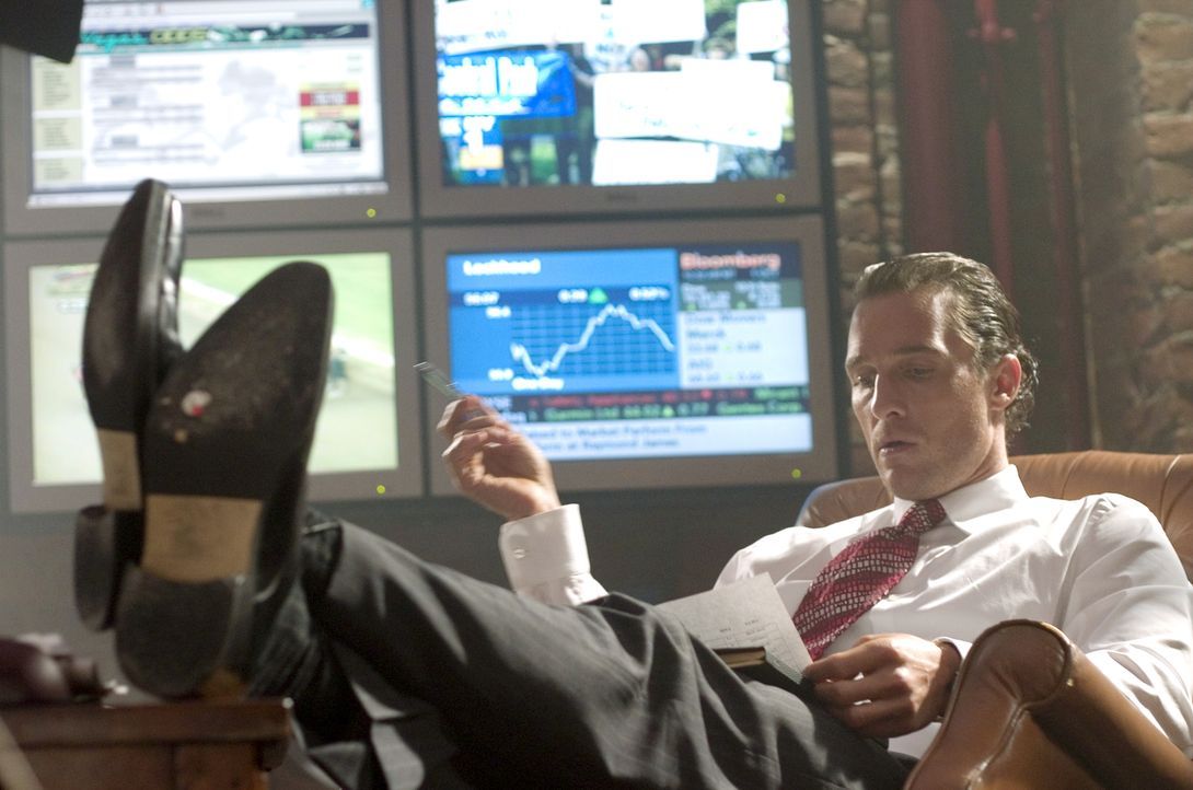 Zockt mit Millionen: Brendon (Matthew McConaughey) kann dank seiner hellseherischen Fähigkeiten zunächst Millionen erwetten. Doch dann verlässt ihn... - Bildquelle: Morgan Creek Productions