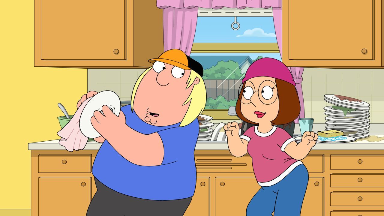 Chris Griffin (l.); Meg Griffin (r.) - Bildquelle: 2021-2022 Fox Broadcasting Company, LLC. All rights reserved