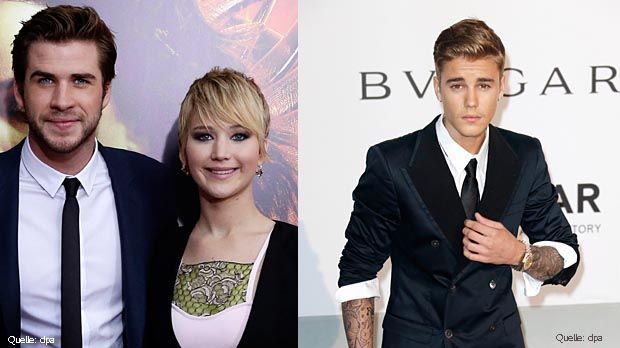 Liam- Hemsworth-Top-dpa-Justin-Bieber-Flop-dpa - Bildquelle: dpa