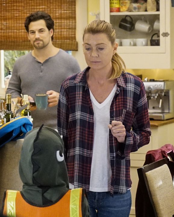 Dr. Andrew DeLuca (Giacomo Gianniotti, l.); Dr. Meredith Grey (Ellen Pompeo, r.) - Bildquelle: Kelsey McNeal 2019 American Broadcasting Companies, Inc. All rights reserved. / Kelsey McNeal