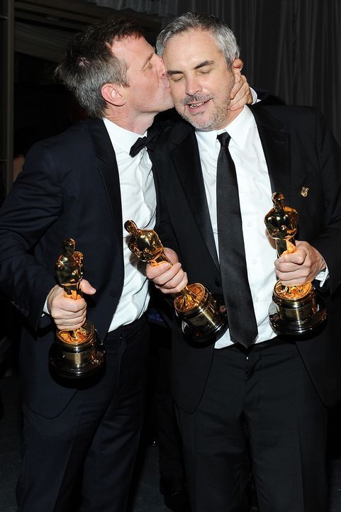 Oscars-Governors-Ball-Alfonso-Cuaron-Spike-Jonze-140302-AFP - Bildquelle: AFP