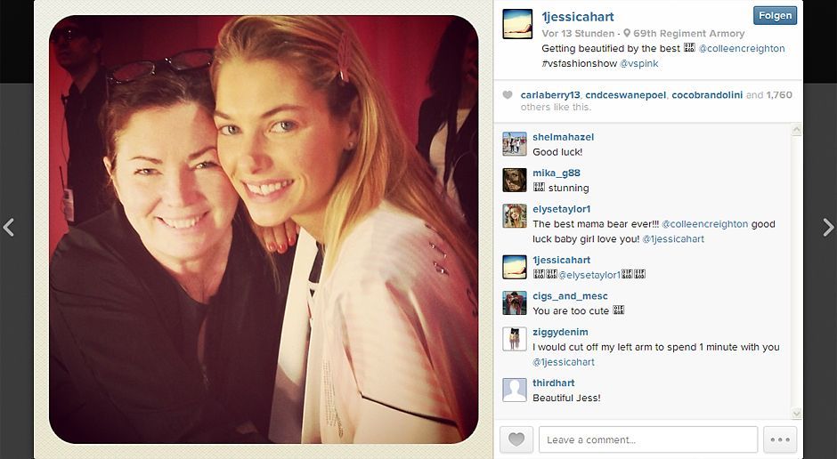 VS-Instagram-11-Instagram - Bildquelle: Instagram/Jessica Hart