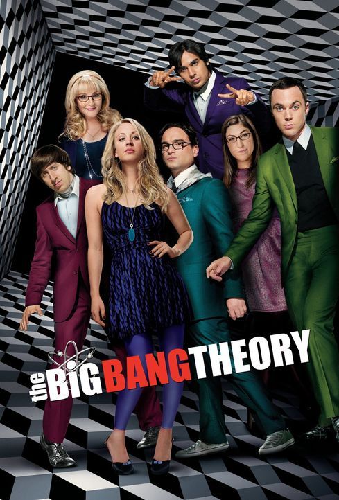 (7. Staffel) - The Big Bang Theory: Bernadette (Melissa Rauch, 2.v.l.), Howard (Simon Helberg, l.), Amy (Mayim Bialik, 2.v.r.), Sheldon (Jim Parsons... - Bildquelle: Warner Bros. Television