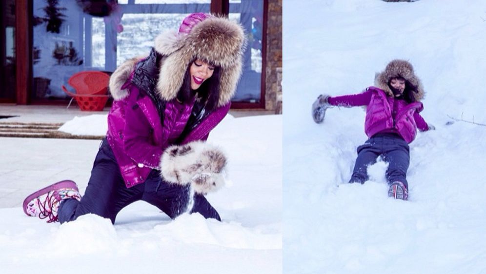 Rihanna Hat Geburtstag Sangerin Feiert 26 Im Schnee Prosieben