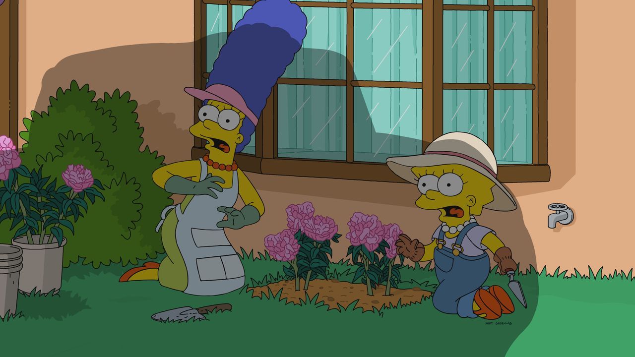 Marge (l.); Lisa (r.) - Bildquelle: 2021 by 20th Television.