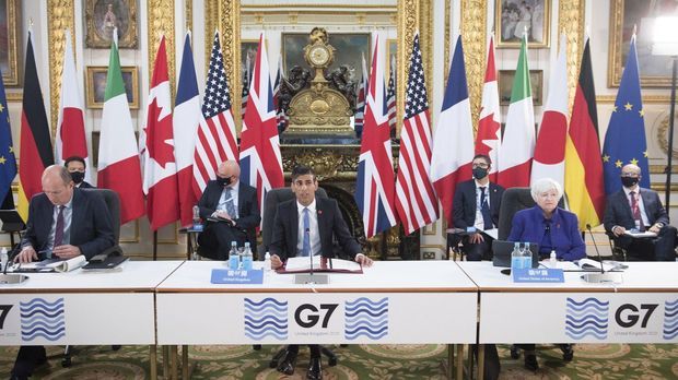 G7-Finanzminister wollen sich auf globale Digitalsteuer einigen