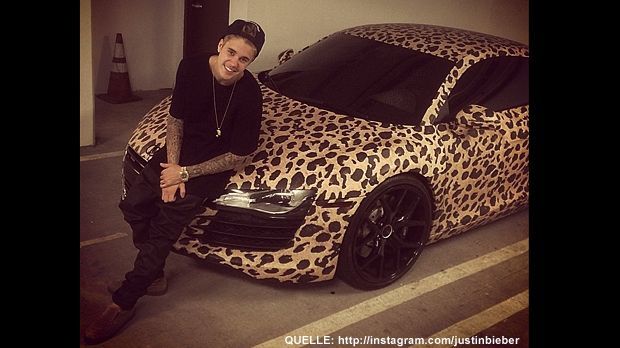 Justin-Bieber-Leopard-Instagram - Bildquelle: http://instagram.com/justinbieber