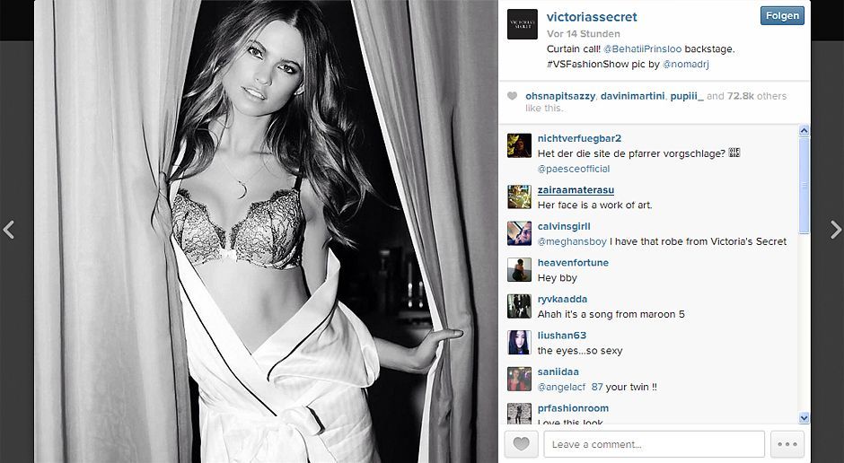 VS-Instagram-21-Instagram - Bildquelle: Instagram/Victoria's Secret