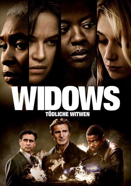 Widows - Tödliche Witwen - Artwork - (oben v.l.n.r.) Belle (Cynthia Erivo); Linda (Michelle Rodriguez); Veronica Rawlings (Viola Davis); Alice (Eliz... - Bildquelle: 2018 Twentieth Century Fox Film Corporation.  All rights reserved.
