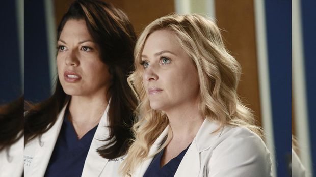 Grey S Anatomy Staffel 11 Mit Geena Davis Streiten Callie