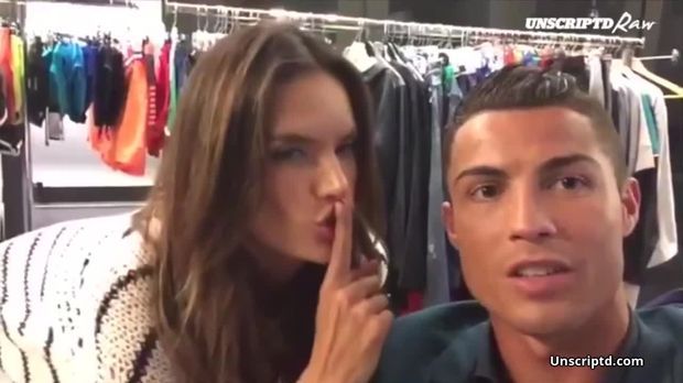 Cristiano Ronaldo Alessandra Ambrosio Show Off Their