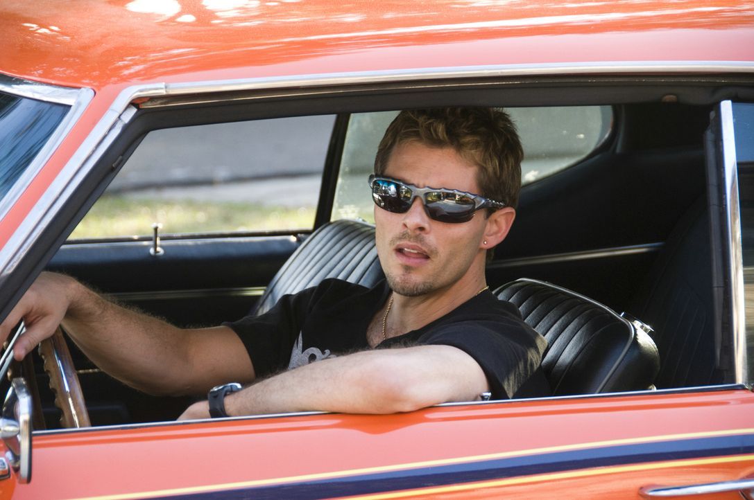 Der "Judge" ist der ganze Stolz von Ians Bruder Rex (James Marsden). Eines Tages "leiht" sich sein jüngerer Bruder den Pontiac GTO aus, um mit sein... - Bildquelle: 2008 Summit Entertainment, LLC. All rights reserved