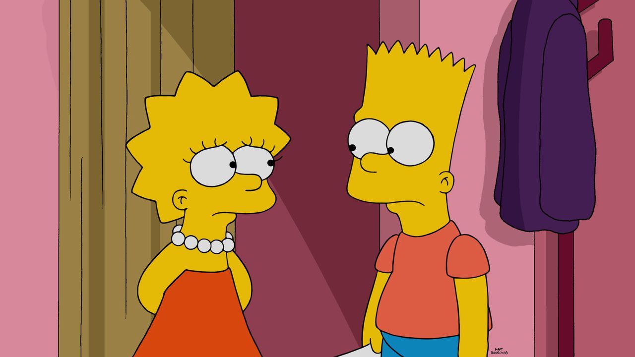 Wollen Apu helfen: Bart (r.) und Lisa (l.) ... - Bildquelle: 2015 Fox and its related entities.  All rights reserved.