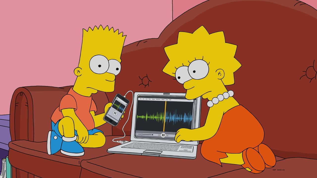 Bart (l.); Lisa (r.) - Bildquelle: 2021-2022 20th Television