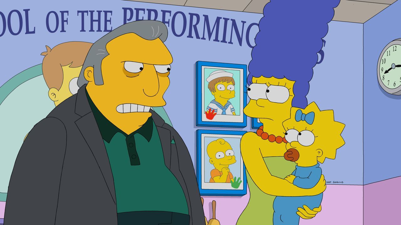 (v.l.n.r.) Fat Tony; Marge; Maggie - Bildquelle: 2021 by 20th Television