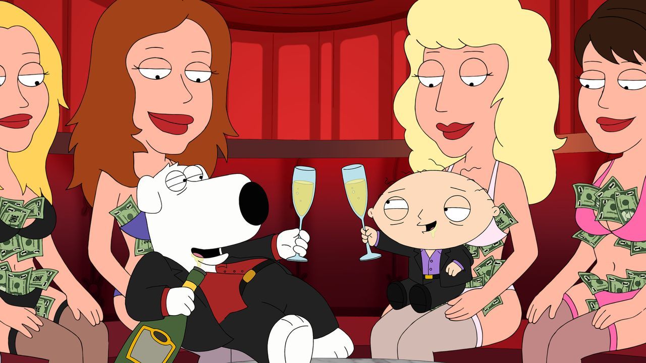 Genießen ihre Zeit in Las Vegas: Brian (l.) und Stewie (r.) ... - Bildquelle: 2013 Twentieth Century Fox Film Corporation. All rights reserved.
