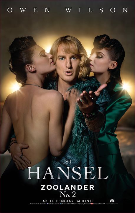 Zoolander 2 - Hansel - Bildquelle: Paramount Pictures Germany 