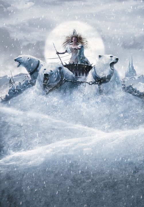 Aufgrund eines Fluches der weißen Hexe Jadis (Tilda Swinton) herrscht in Narnia ewiger Winter ... - Bildquelle: Disney Enterprises. All rights reserved