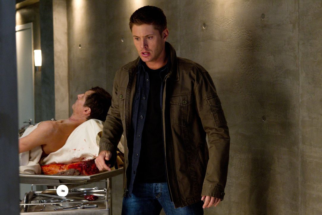 Seitdem Dean (Jensen Ackles, r.) wieder auf der Jagd ist, wird das Verhältnis zu Lisa und Ben immer schlechter. Für Dean eine Qual ... - Bildquelle: Warner Bros. Television