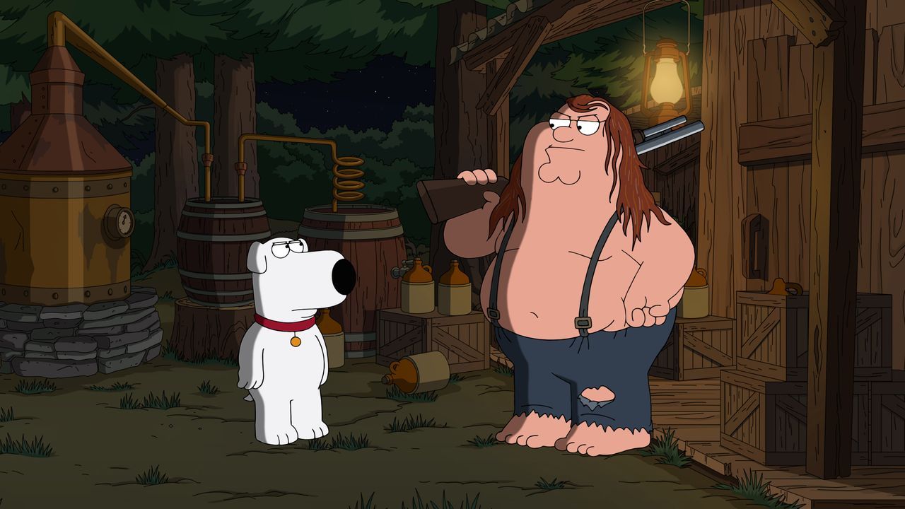 Brian Griffin (l.); Peter Griffin (r.) - Bildquelle: 2021-2022 Fox Broadcasting Company, LLC. All rights reserved.