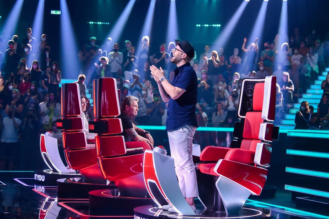 (v.l.n.r.) Stefanie Kloß; Peter Maffay; Mark Forster - Bildquelle: André Kowalski © ProSieben/SAT.1 / André Kowalski