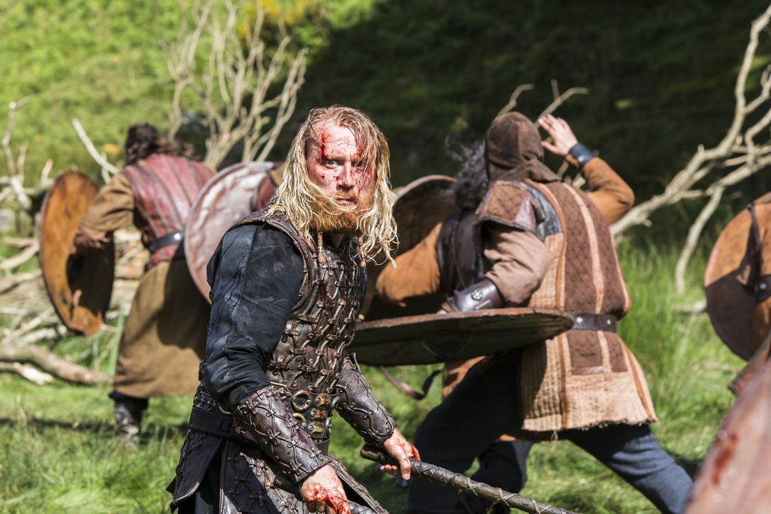 Bekommt es mit Ragnar und seinen Männern zu tun: Jarl Borg (Thorbjorn Harr) ... - Bildquelle: 2014 TM TELEVISION PRODUCTIONS LIMITED/T5 VIKINGS PRODUCTIONS INC. ALL RIGHTS RESERVED.