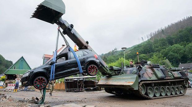 Soldaten im Dauereinsatz