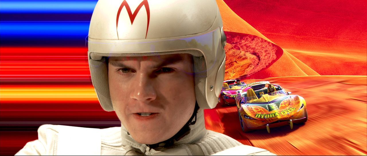 Benzin im Blut: Speed Racer (Emile Hirsch) ... - Bildquelle: 2008   Warner Brothers