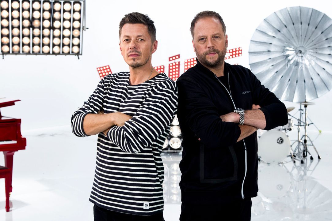 Wie werden sich die Talente von Michi Beck (l.) und Smudo (r.) in den Liveshows schlagen? - Bildquelle: Richard Hübner SAT.1/ProSieben