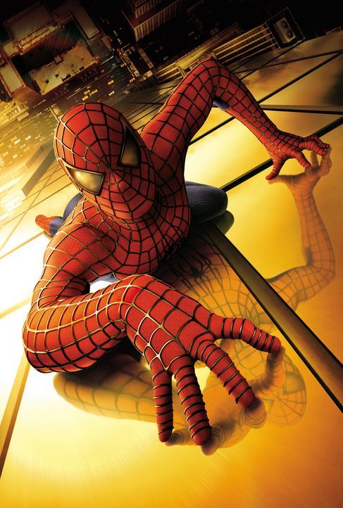 Der Biss einer genmanipulierten Spinne besiegelt das Schicksal des schüchternen Peter Parker (Tobey Maguire): aus ihm wird Spider-Man! - Bildquelle: 2003 Sony Pictures Television International