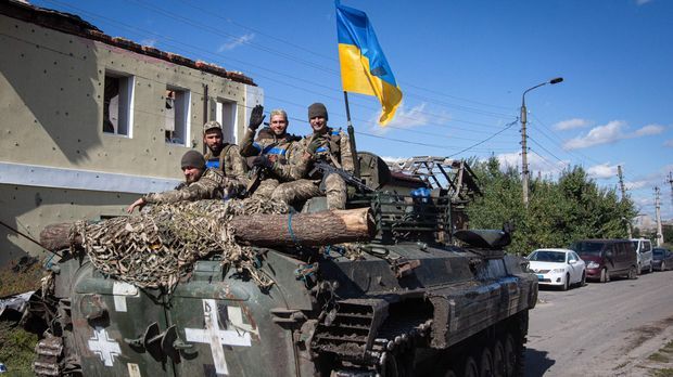 Ukrainische Truppen weiter auf dem Vormarsch