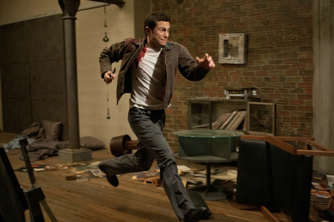 Auf der Flucht vor seinen mörderischen Häschern: der junge Joe (Joseph Gordon-Levitt) ... - Bildquelle: 2012 Concorde Filmverleih GmbH