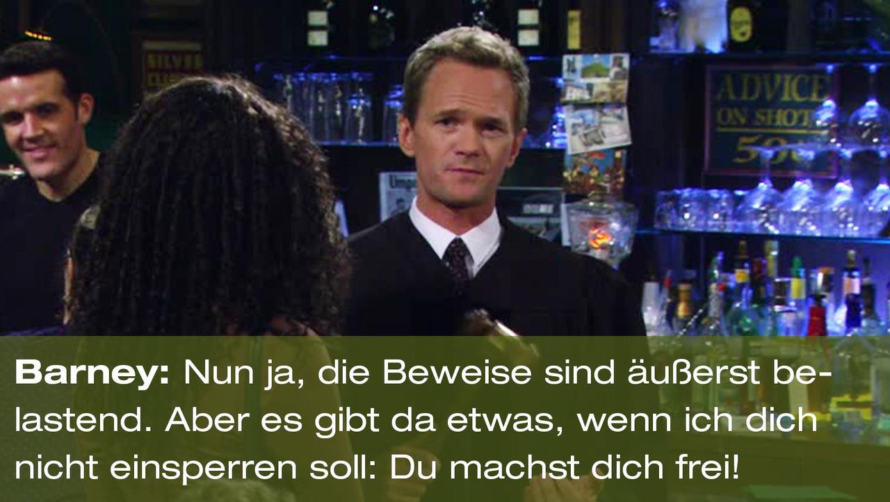 Die besten Sprüche von Barney Stinson HIMYM