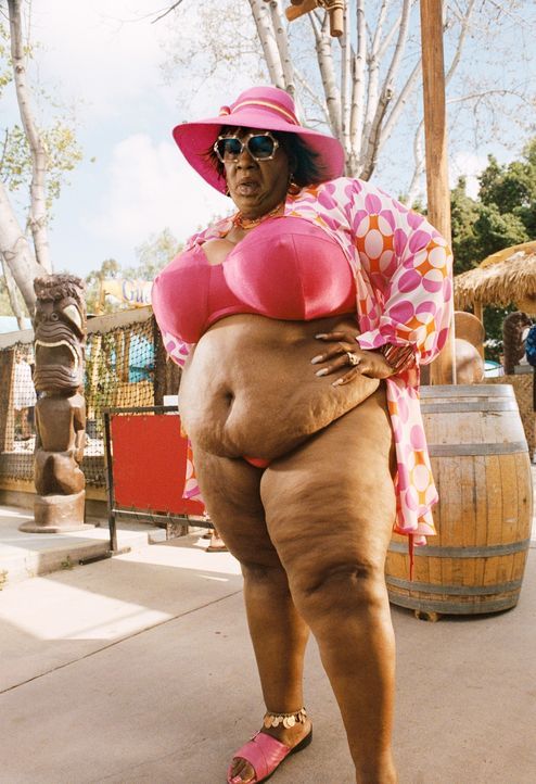 Ausegrechnet den kleinen, zarten Norbit hat sich die mächtige Rasputia (Eddie Murphy) als zukünftigen Ehemann ausgesucht. Und da gibt es keinen Wide... - Bildquelle: Copyright  2007 DREAMWORKS LLC. All Rights Reserved.